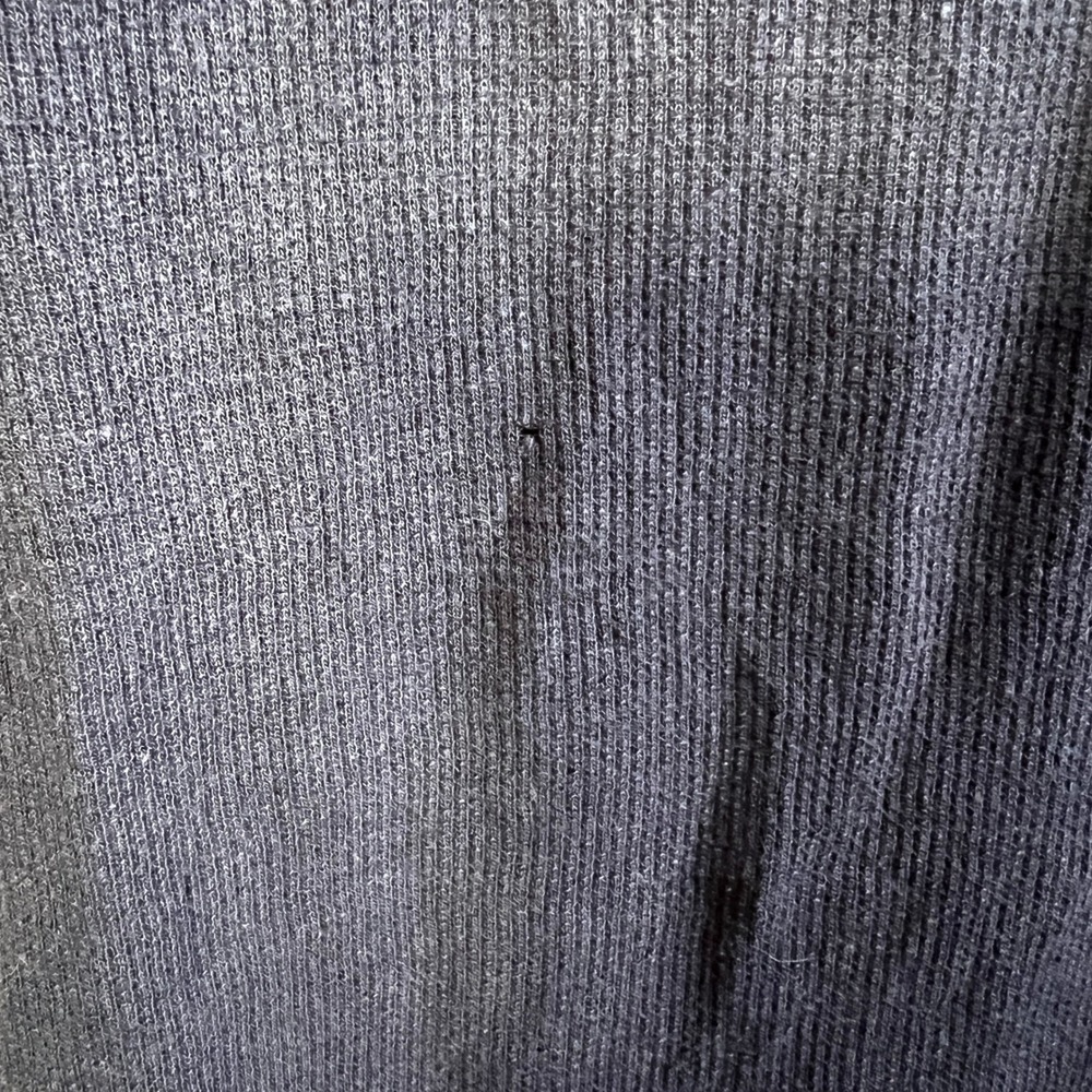 Vintage Y2K Ribbed Long Sleeve Henley Top Bella Swan 2000s Distressed - Picture 5 of 10